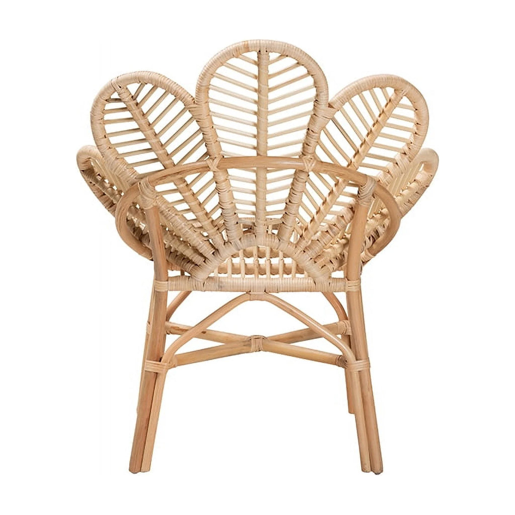 Natural Brown Rattan Chair V399