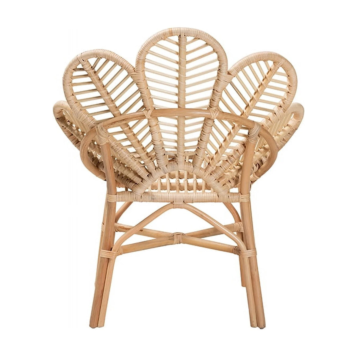 Natural Brown Rattan Chair V399