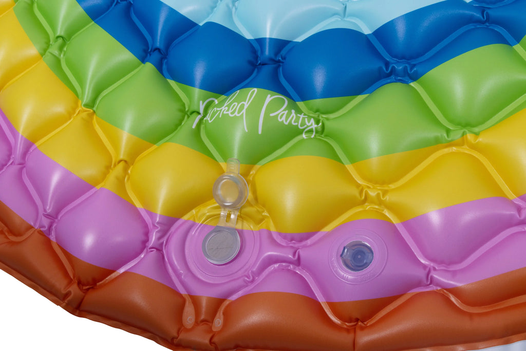Blue Ombre Round Inflatable Swimming Pool D5409