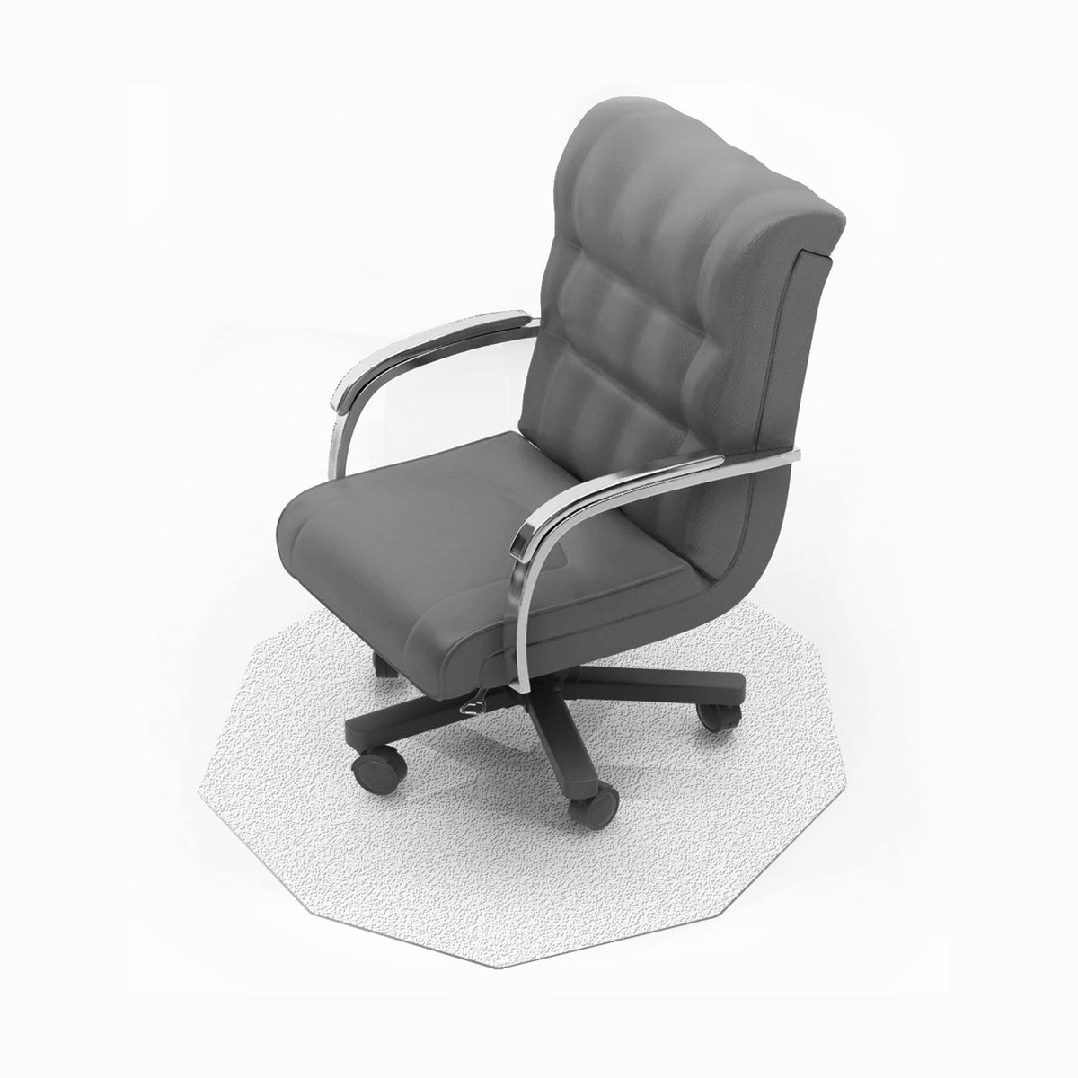 Cerise Pink Polycarbonate Chair Mat E92152