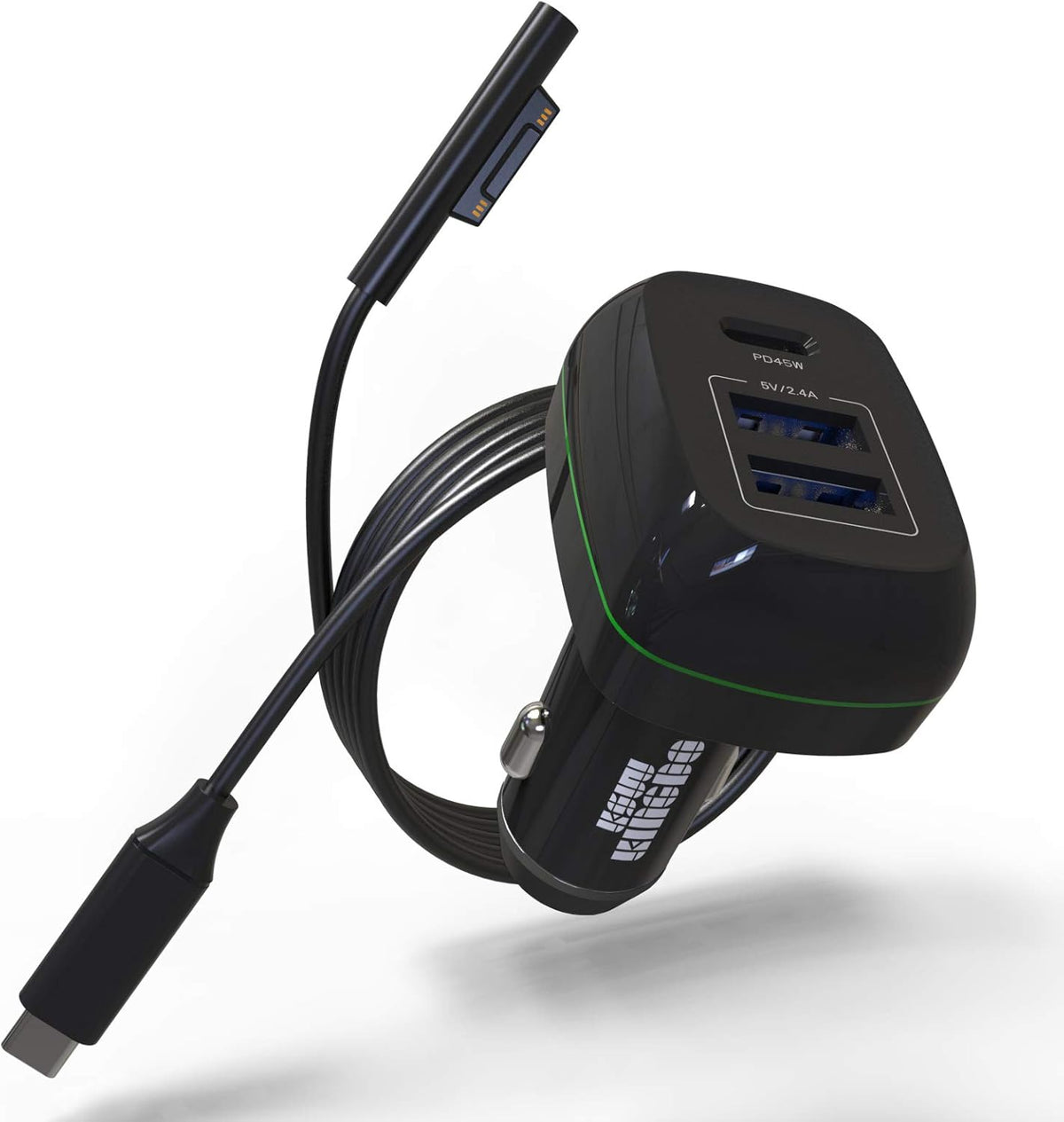 USB C Car Charger with Dual USB Port A6392