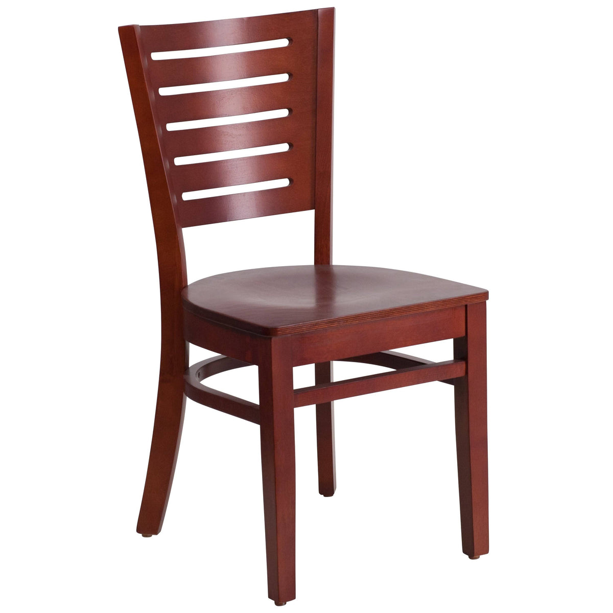 Slat Back Wooden Restaurant Chair K9641
