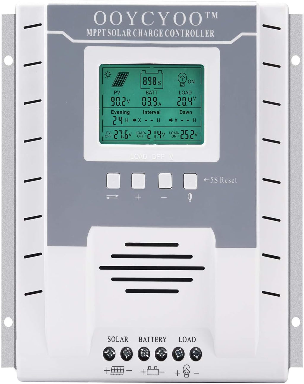 100amp MPPT Solar Controller, 100V Input, LiFePO4 (Lead Acid AGM), 1300W / 2600w (12V / 24V) I383