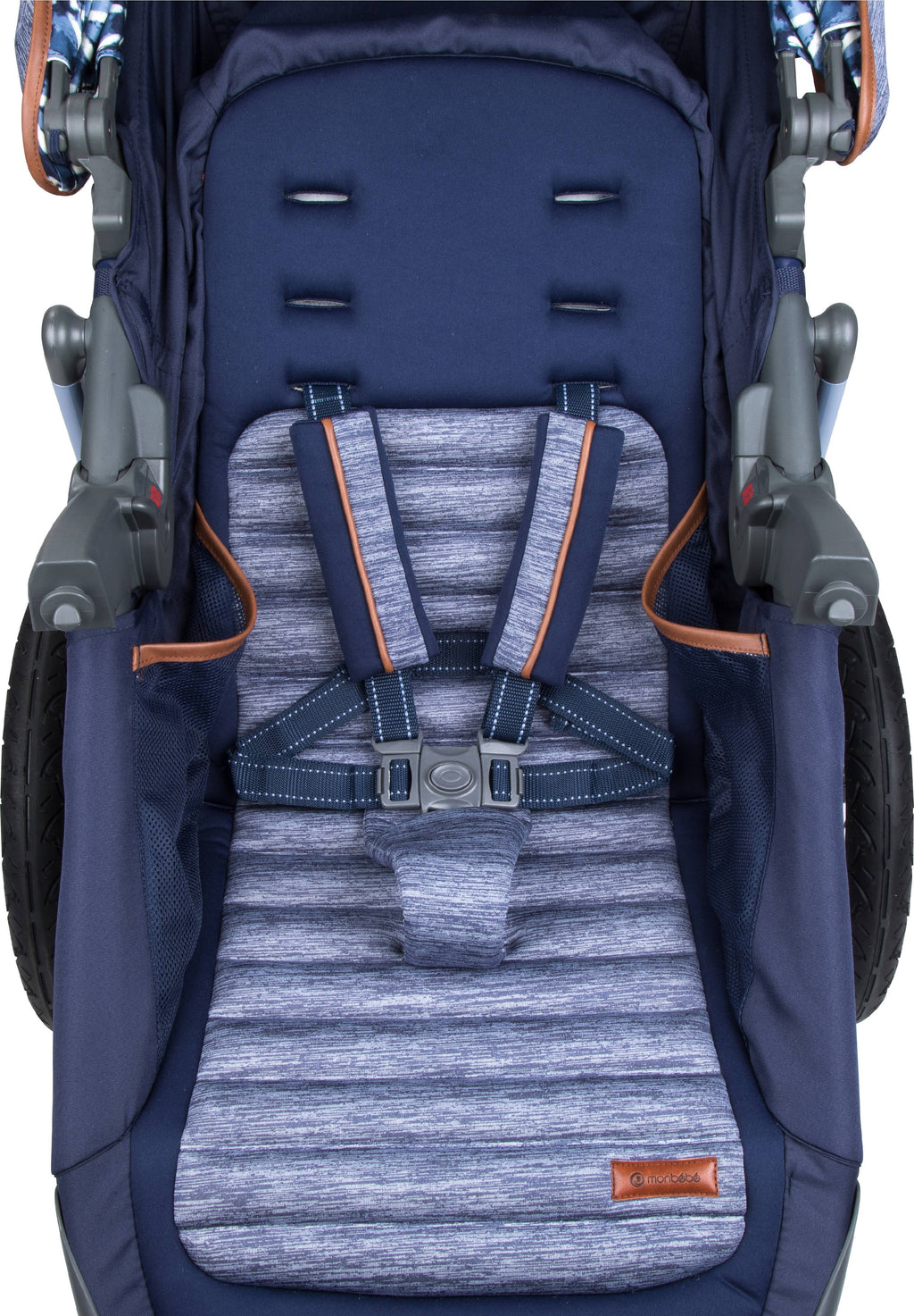 Jogging Travel System Stroller with Rear-Facing Infant Car Seat G2744