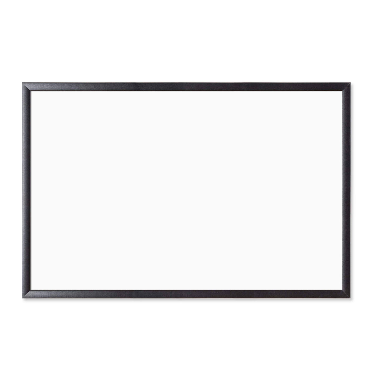 35"x23" Magnetic Dry Erase Board Black Frame C3168