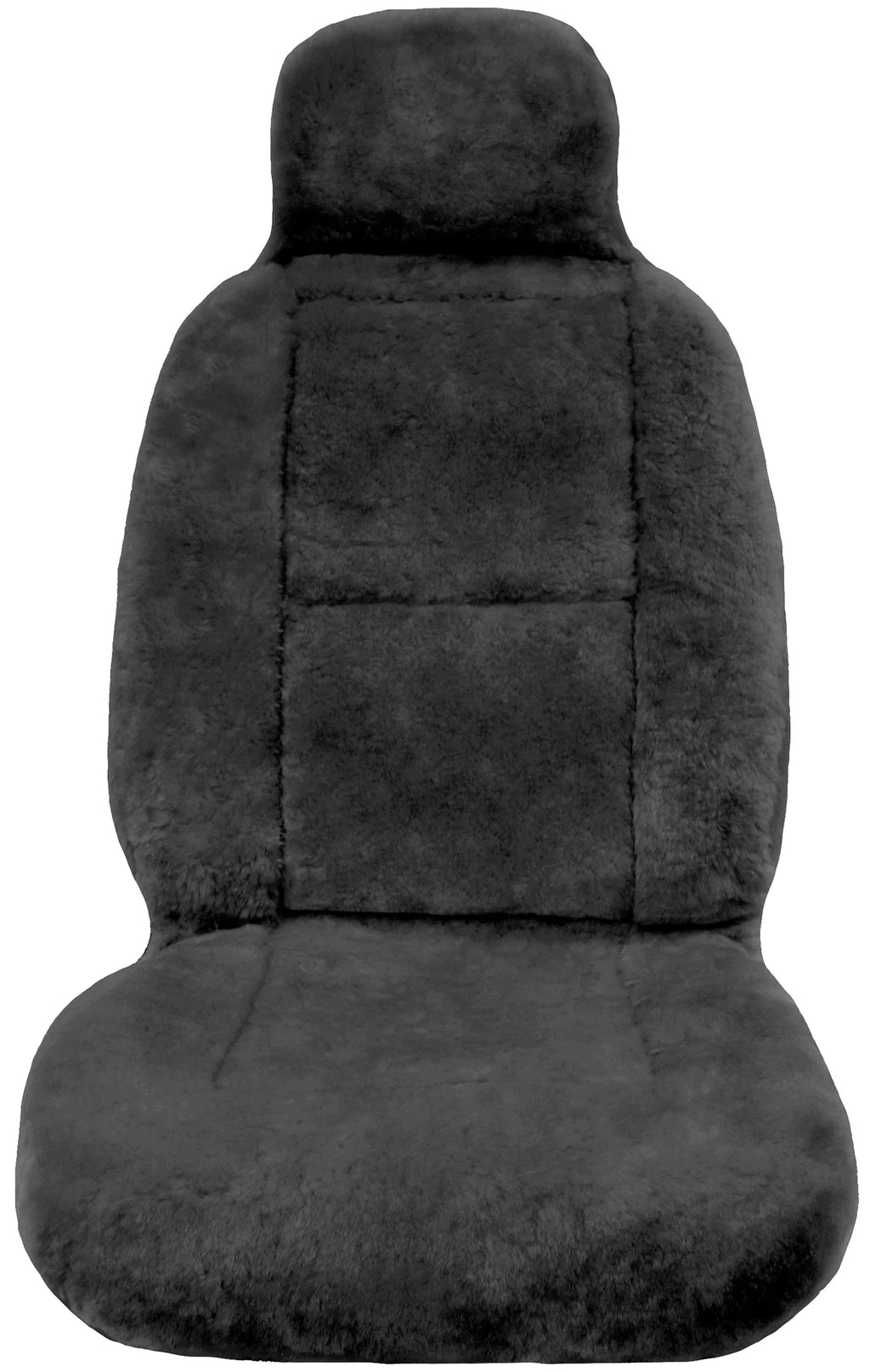 Sheepskin Seat Cover Gray X906041