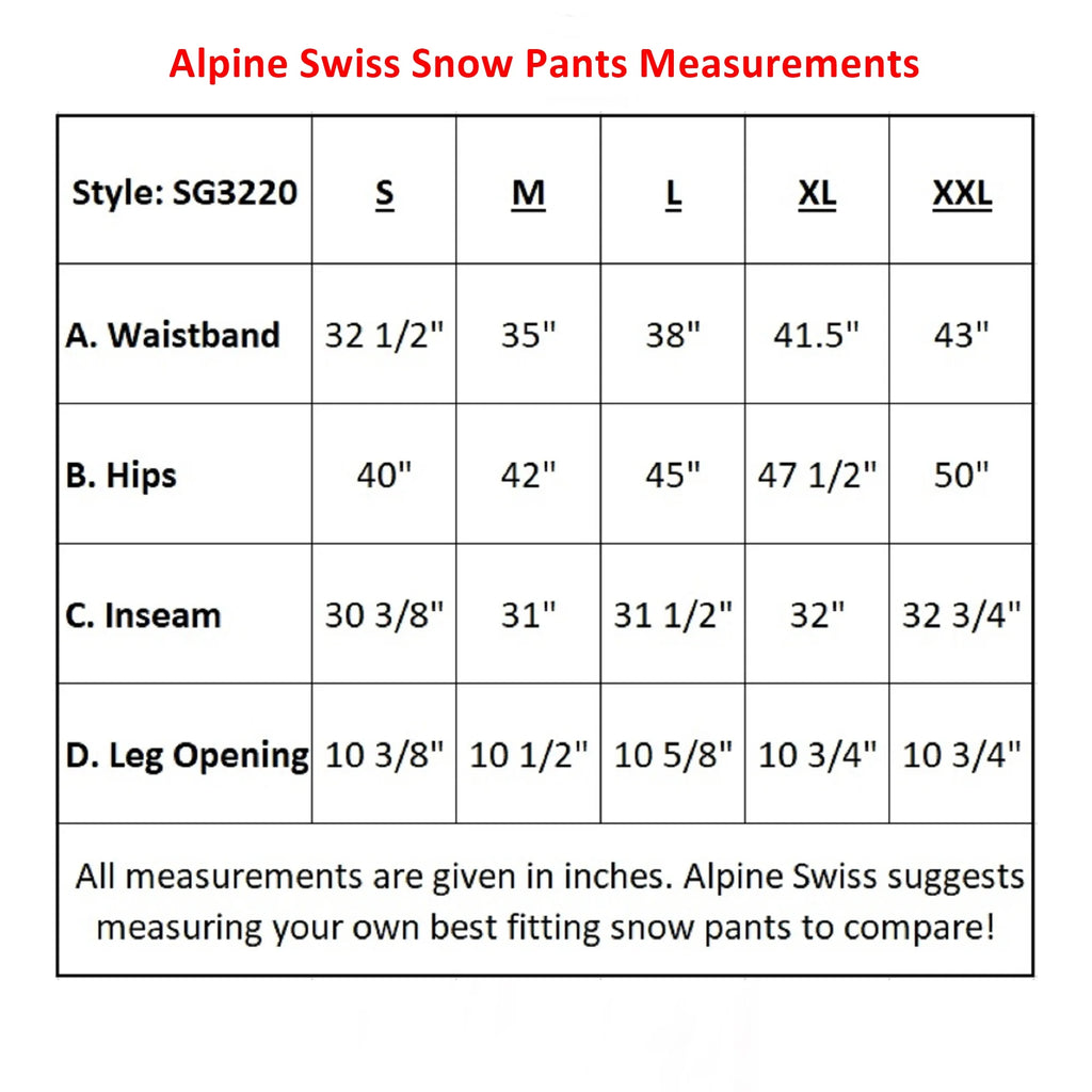 Waterproof Insulated Ski Snow Pants X3515
