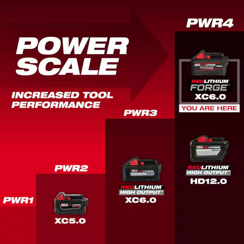 18V Lithium-Ion 6.0 Ah Battery Pack 6-Pack P1629