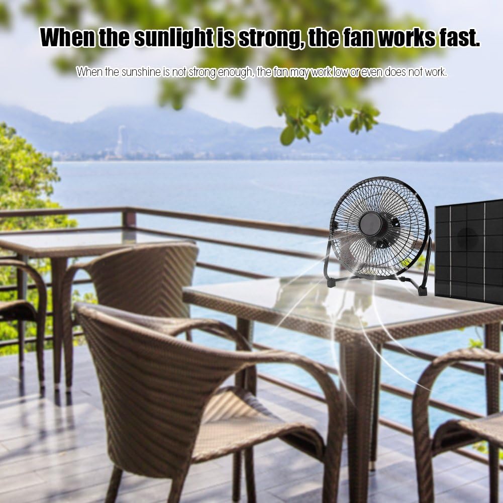 5.2W 6V Portable Mini USB Solar Fan X964