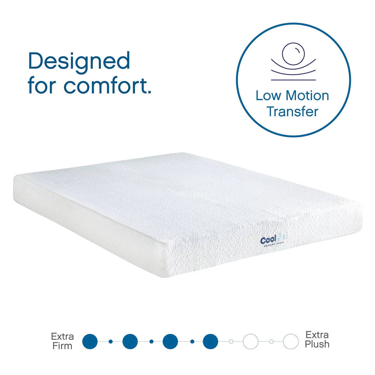 8 Gel Memory Foam Mattress, Twin T7554