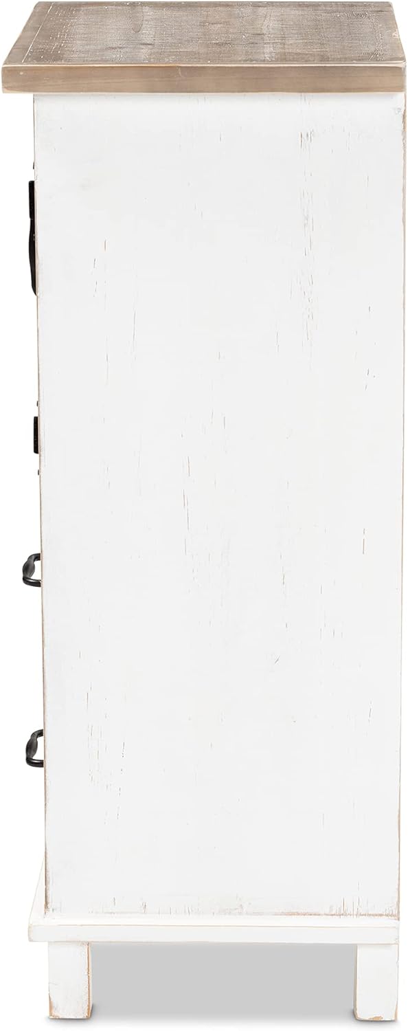 White/Oak Brown Shelving and Cabinets S831737