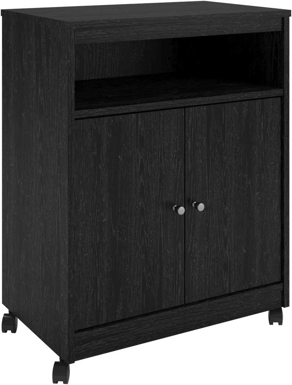 Black Oak Microwave Cart U4337