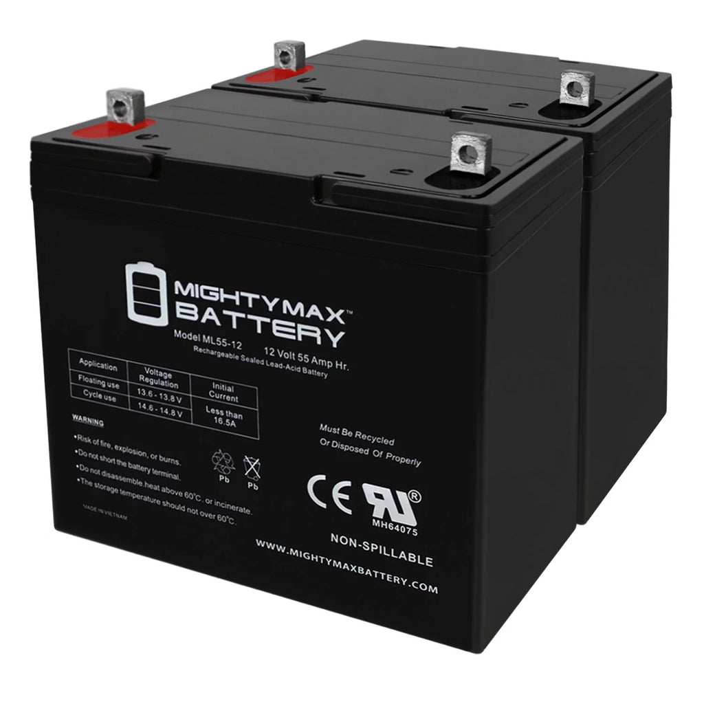 12 Volt 55 AmpH SLA Battery K29674