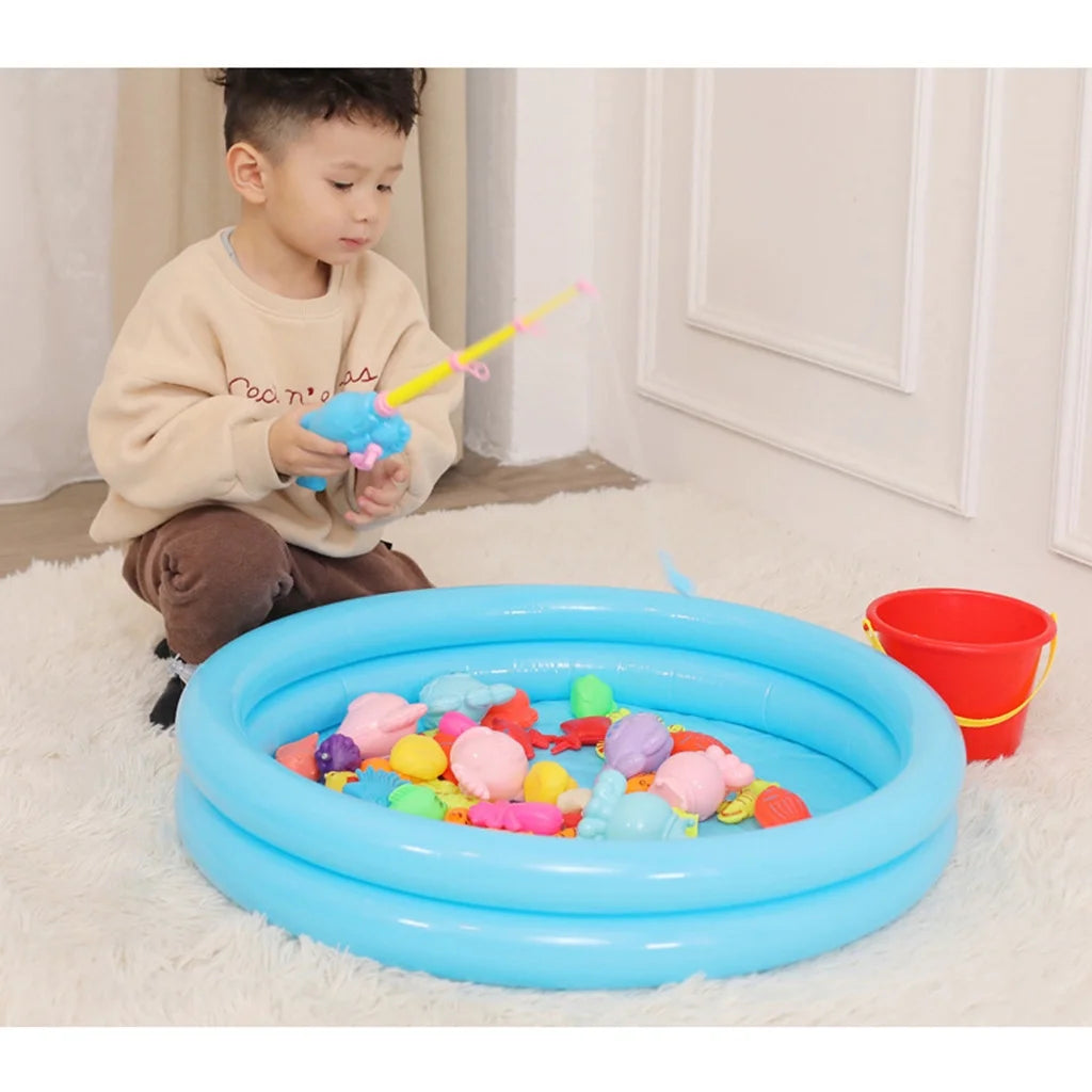 Magnetic Fishing Toys Plastic Fish Rod Set Q872585