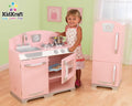 Pink Retro Kitchen and Refrigerator P3113