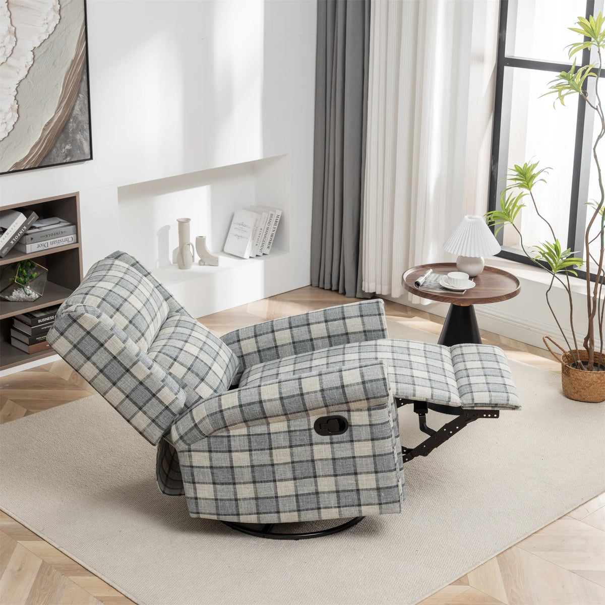 Green Swivel Rocker Recliner Chair V247350