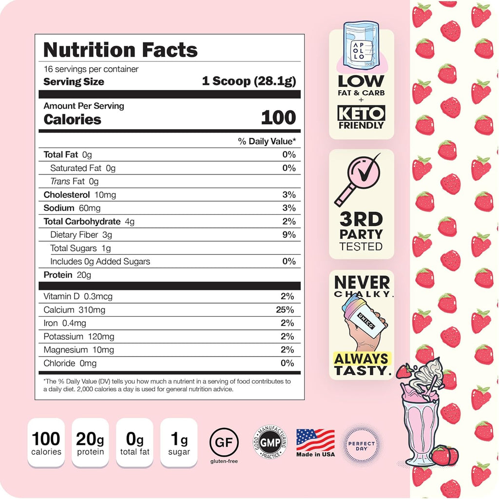 Strawberry Protein Powder E961