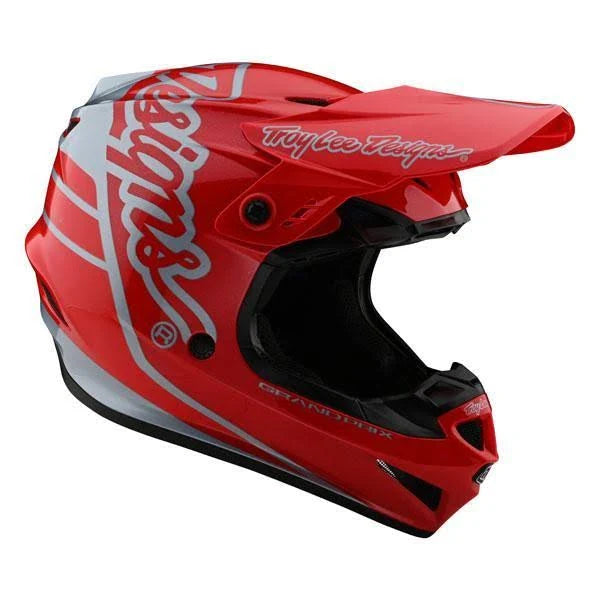 Red Silver GP Helmet N990