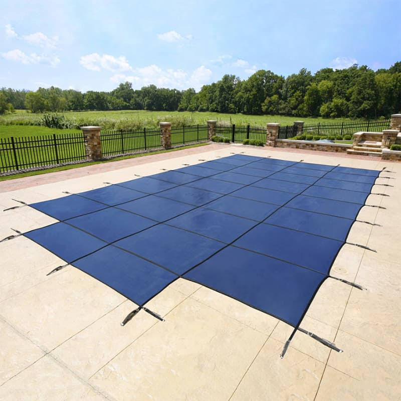 15 x 30 Blue Mesh Safety Cover G50403