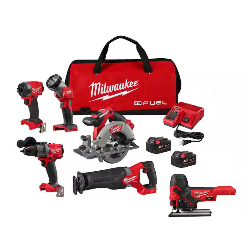 18-Volt Lithium-Ion Brushless Cordless Combo Kit (5-Tool) K822166