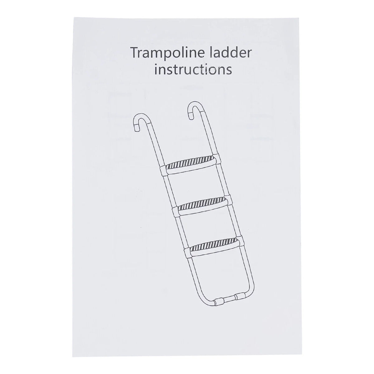 3-Step Steel Hanging Ladder L443