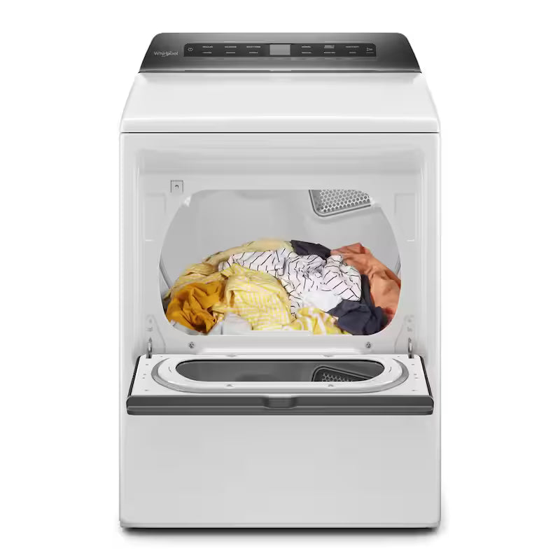 White Front Load Gas Dryer T50808