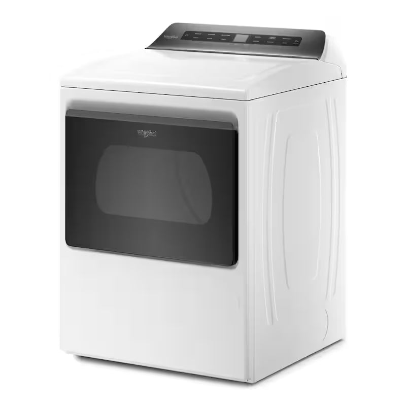 White Front Load Gas Dryer T50808