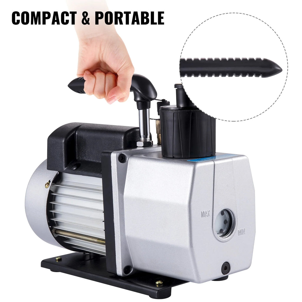 5CFM Dual Stage Refrigerant Vacuum Pump V7254