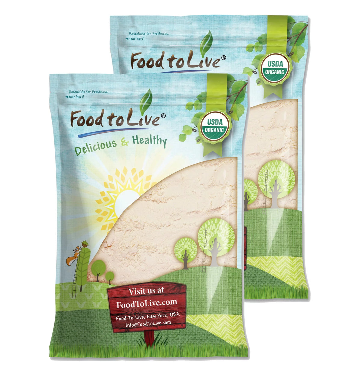 Organic Coconut Flour 12 Pounds A2618