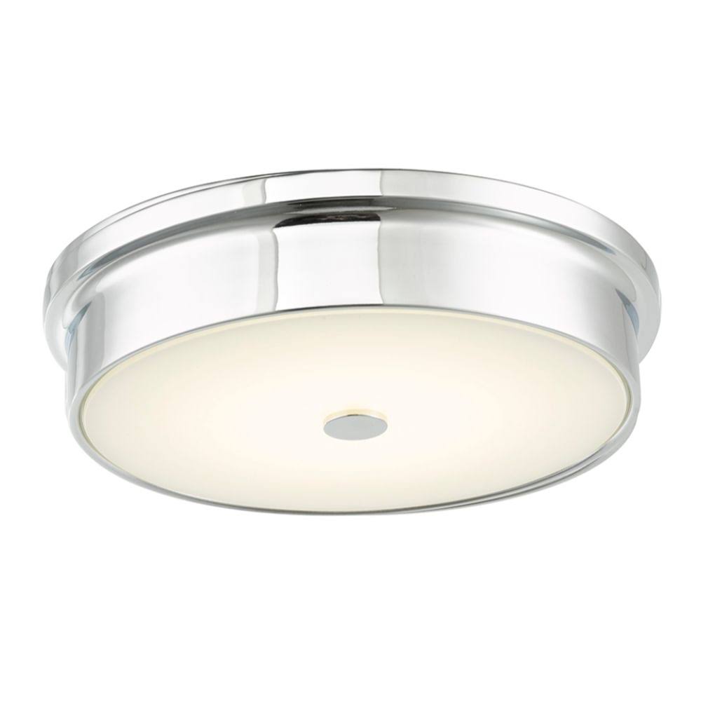 12 inch 16W 1 LED Flush Mount Chrome X94936