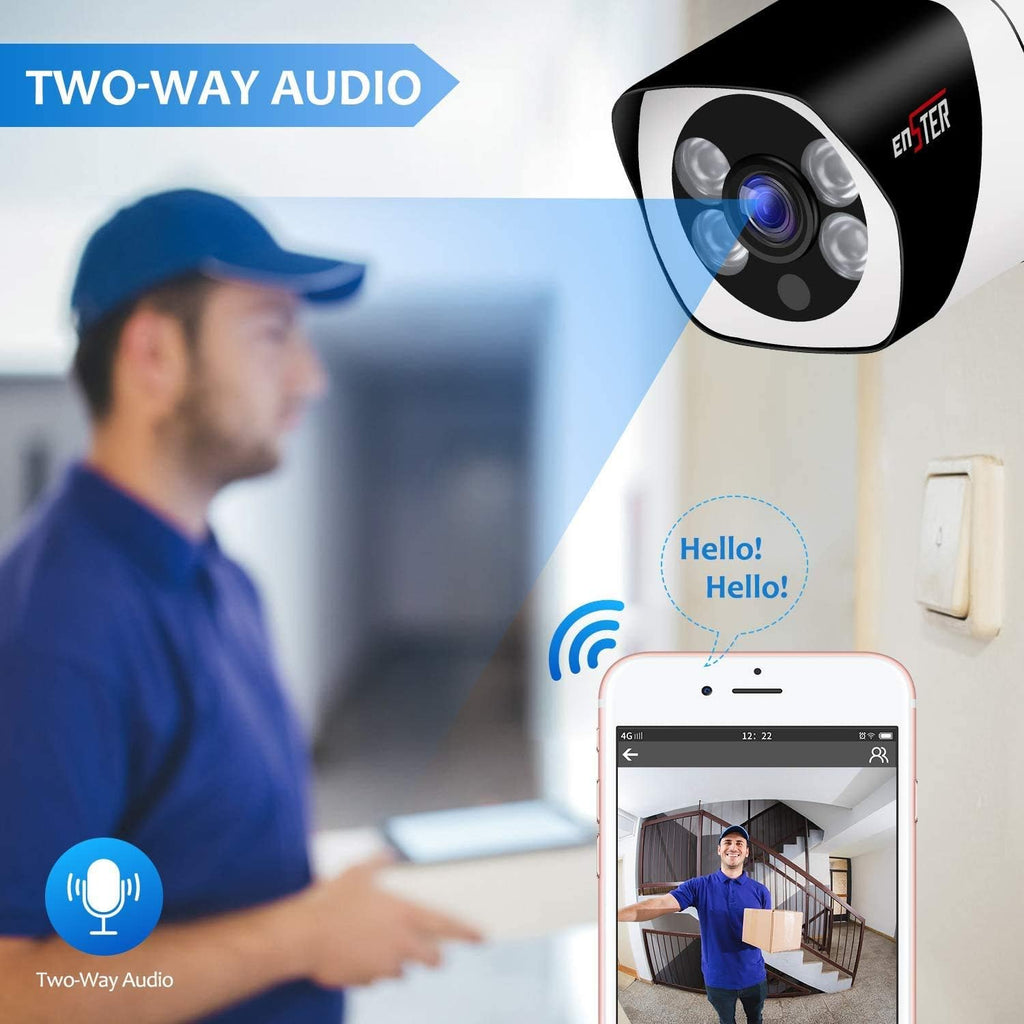 2.4/5GHz 1080P WiFi Security Camera with Night Vision O5432