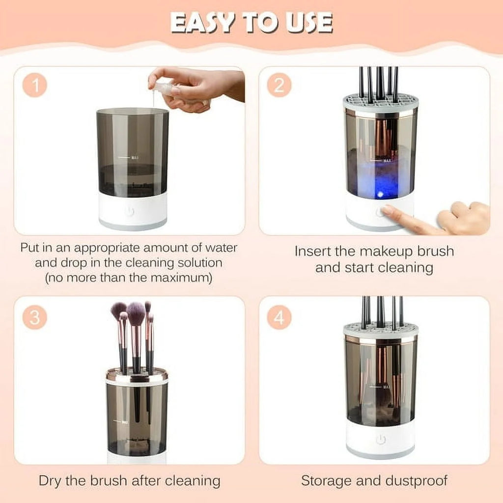 Automatic Electric Makeup Brush Cleaner Tool J50098
