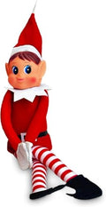 12 Inch Boy & Girl Christmas Elf Figures K171245