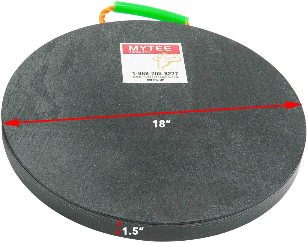Round Outrigger Pad 18" Diameter, 1.5" Thick, 50,000 lbs WLL, 2 Pack I797302