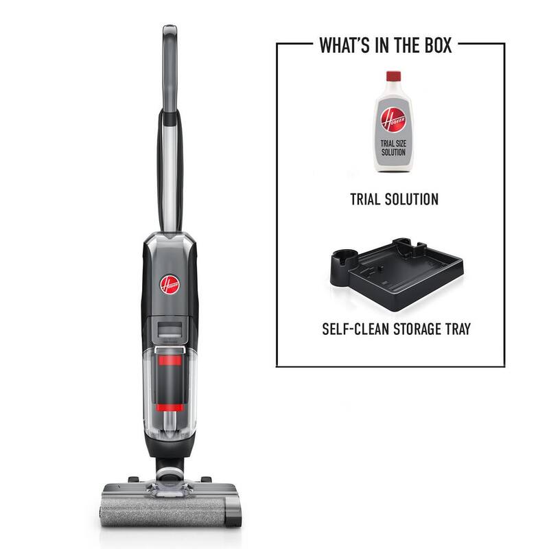 Corded Wet/Dry Hard Floor Cleaner and Vacuum Cleaner with Self Cleaning, Black U901