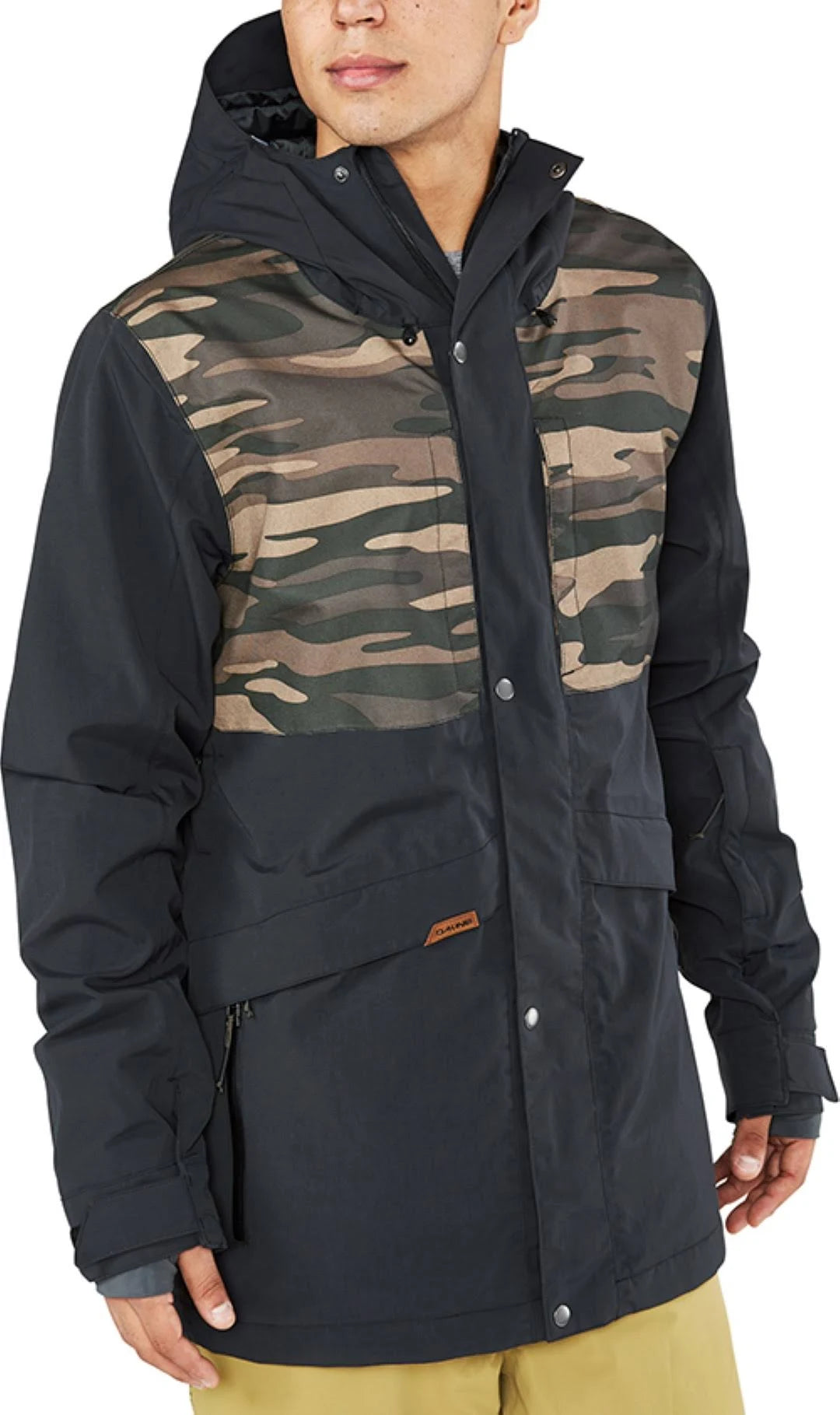 Black Field Camo Jacket C652