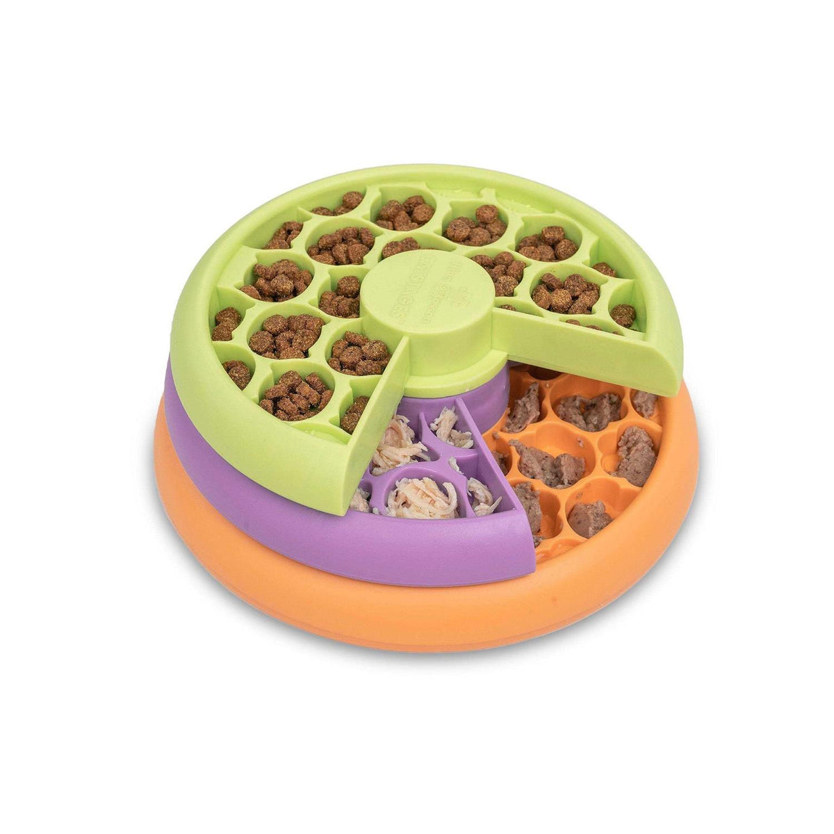 Multilayered Fun Puzzle Cat Feeder K7033