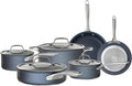 Gray Hard Anodized Nonstick 10-Piece Cookware Set P442