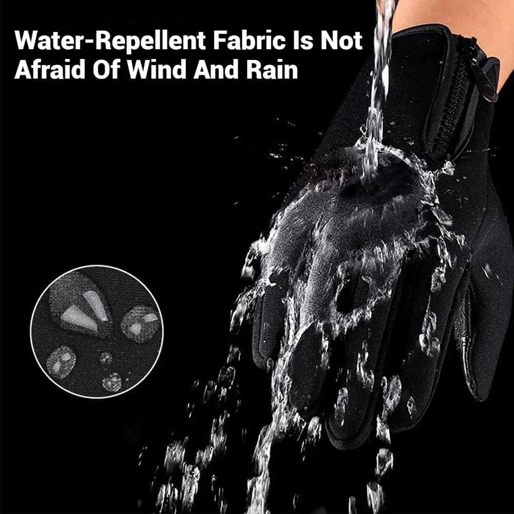 Waterproof Windproof Thermal Touchscreen Winter Gloves with Non-Slip Grip G9468