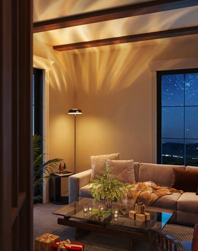 Floor Lamp with 215 ft² Light Area, 1000lm LED U57023