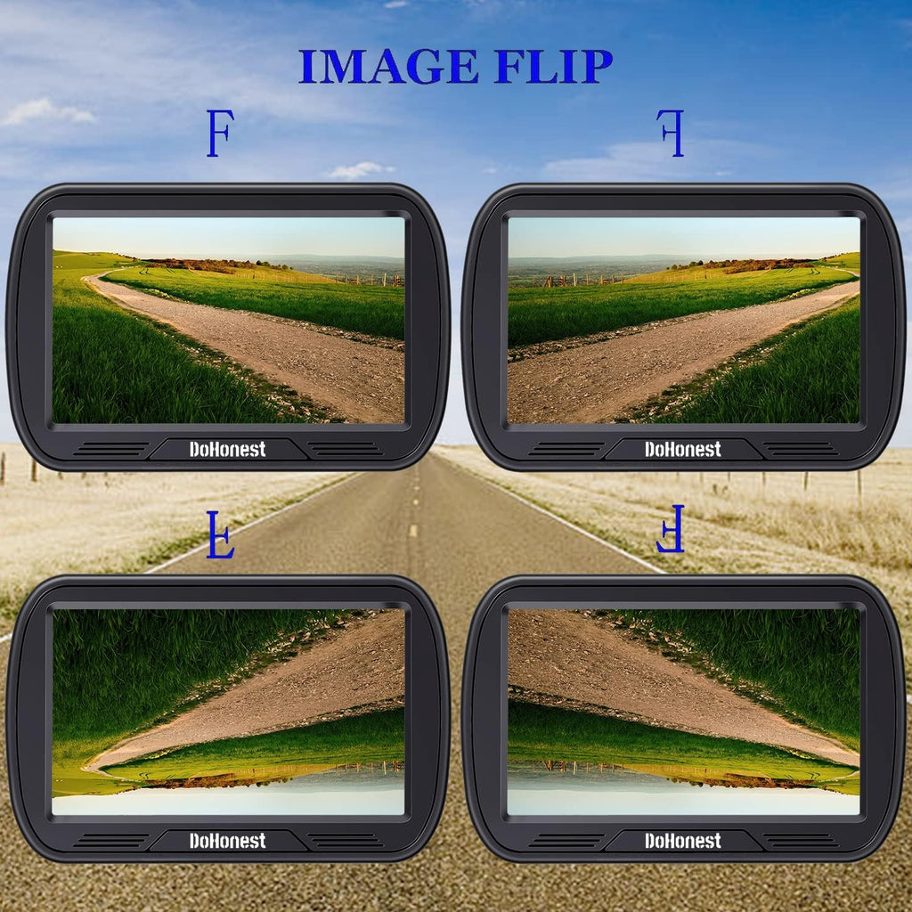 5'' Monitor HD 1080P Bluetooth Wireless Backup Camera Q901253