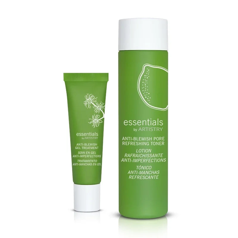 Anti-Blemish Pore Refreshing Toner 200 ml & Gel for Acne Prone Skin 30 Ml SET V286830