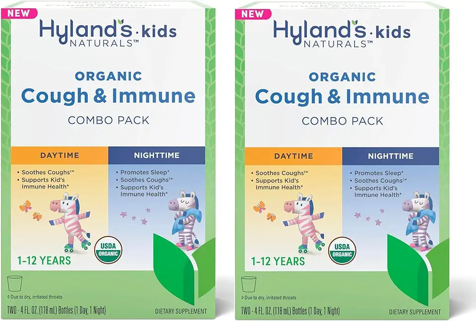Organic Kids Cough and Immune Day and Night Combo Pack A760828