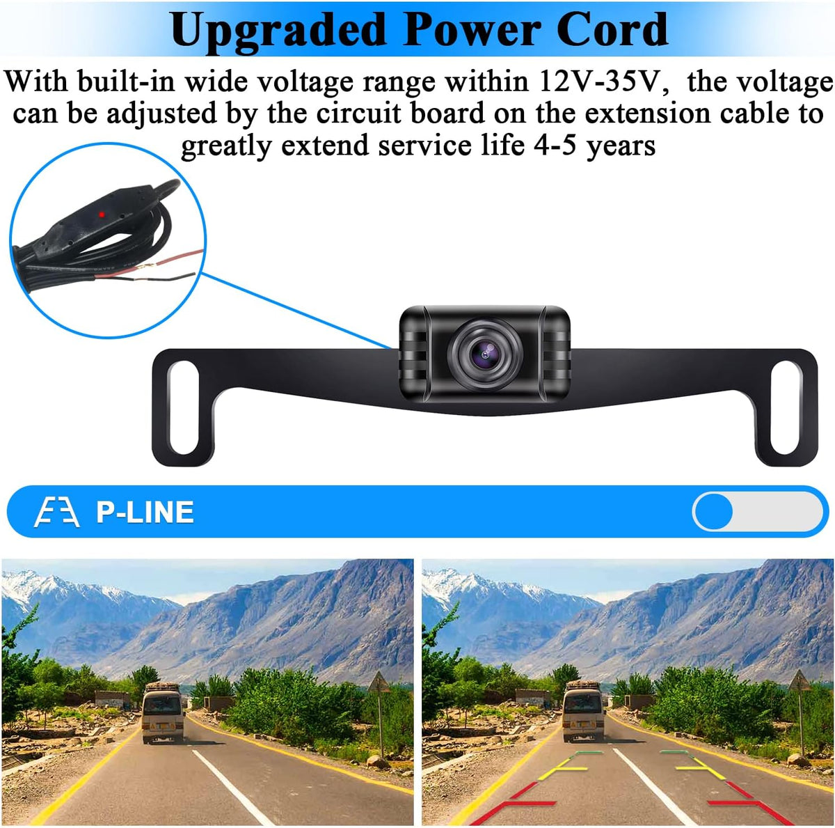 5'' Monitor HD 1080P Bluetooth Wireless Backup Camera Q901253