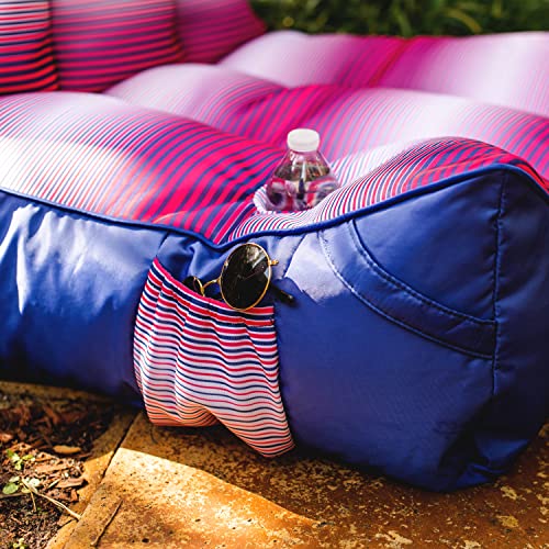 Pool Lounger with Double Sided Mesh K9665