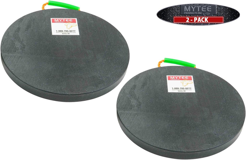 Round Outrigger Pad 18" Diameter, 1.5" Thick, 50,000 lbs WLL, 2 Pack I797302