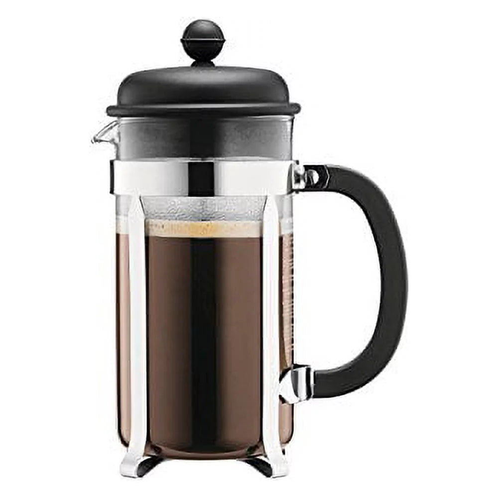 French Press Coffee Maker, 8 Cup, 1 Liter, 34oz with 2 Glass Mugs U648