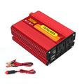 300 Watts Power Inverter 12V DC to 110V AC Car Plug Adapter Converter with LCD Display Dual USB Ports 2 AC Outlets O95890