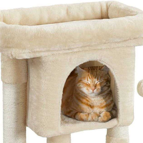 2-Level 23.5-in Plush Cat Tree D92023