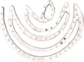Moon Shape Helix M24126